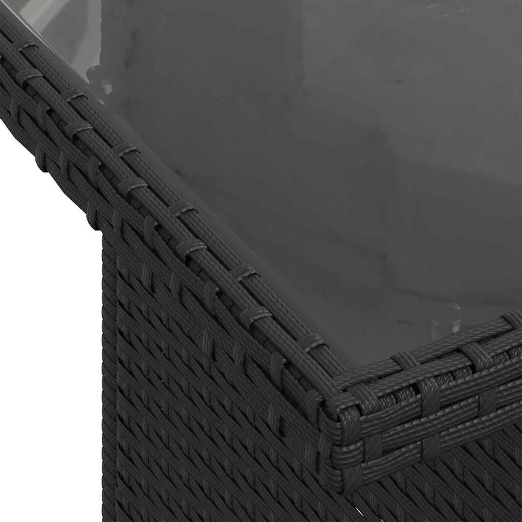 Tuin Sofa Set Met Kussen Met Kussen 11 Pcs Poly Rattan
