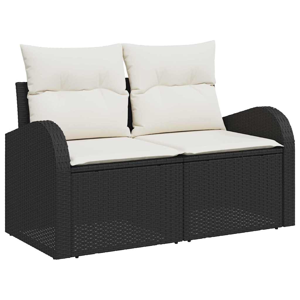Tuin Sofa Set Met Kussen Met Kussen 6 Pcs Poly Rattan