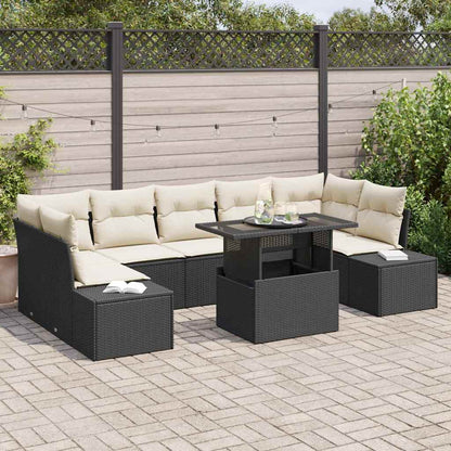 Tuin Sofa Set Met Kussen 8 Pcs En Crème