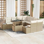 Beige en wit