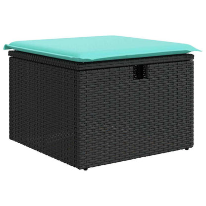 Tuin Sofa Set Met Kussen 7 Pcs Poly Rattan