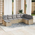 beige en lichtgrijs / zonder tafel