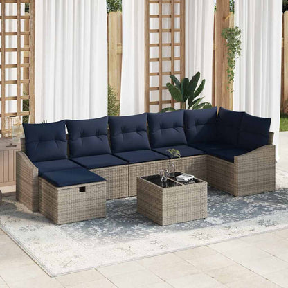 Bankstel Met Kussen 4 Pcs Poly Rattan