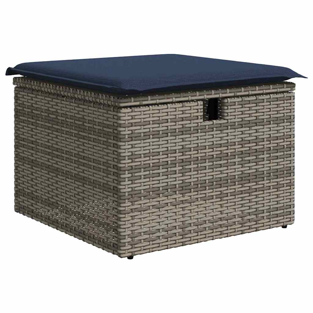 Bankstel Met Kussen 5 Pcs Poly Rattan