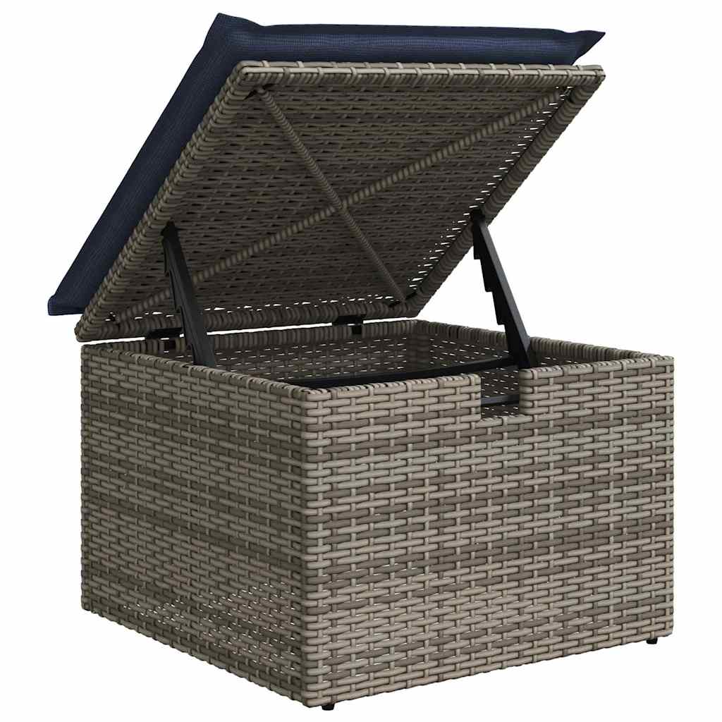 Bankstel Met Kussen 5 Pcs Poly Rattan