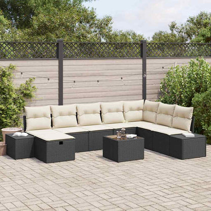Tuin Sofa Set Met Kussen 8 Pcs Poly Riet