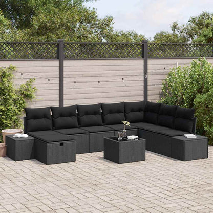 Tuin Sofa Set Met Kussen 8 Pcs Poly Riet