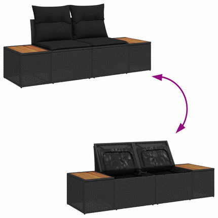 Tuin Sofa Set 6 St Poly Rattan