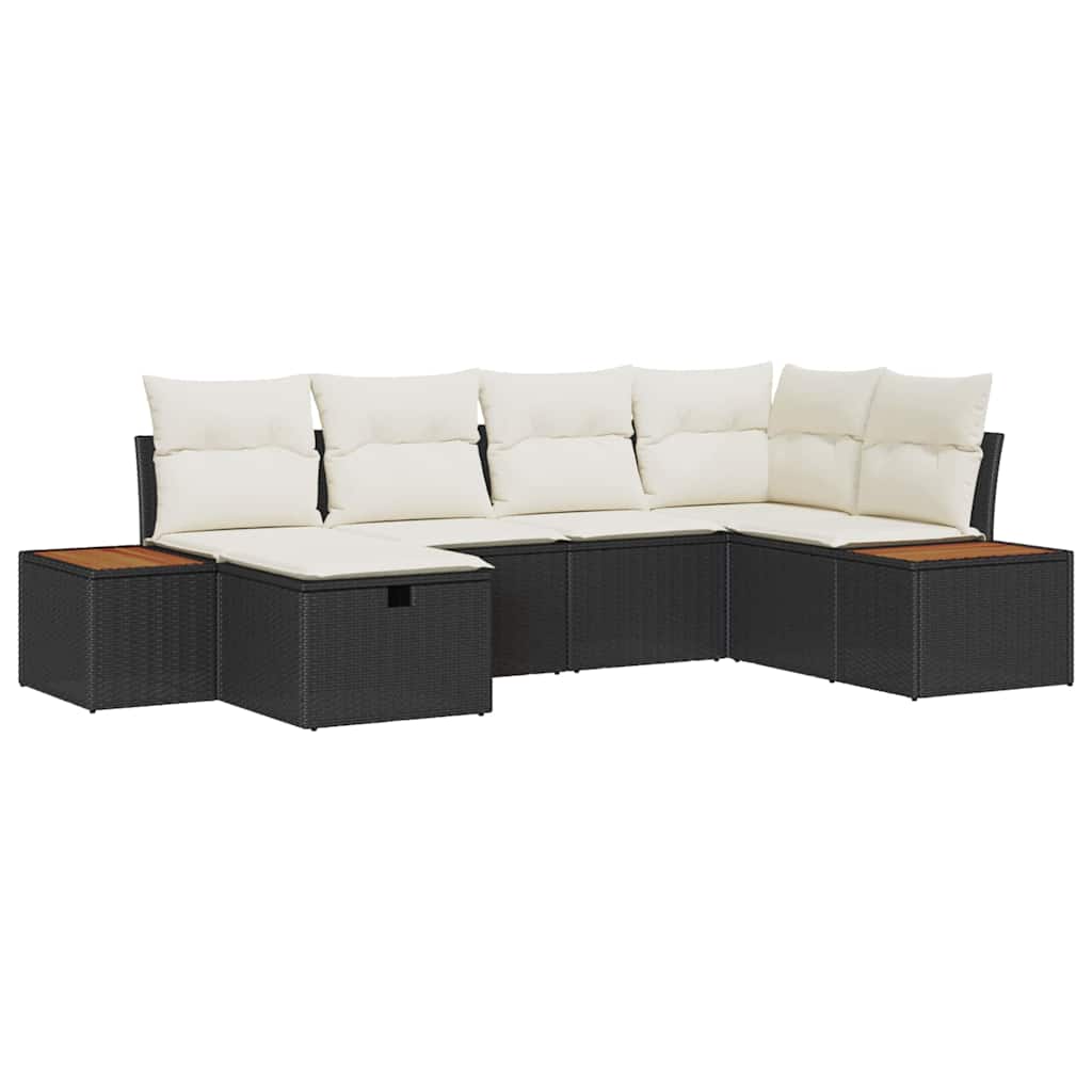 Tuin Sofa Set Met Kussen Met Opslag Poly Rattan
