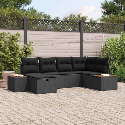 Tuin Sofa Set Met Kussen Met Opslag Poly Rattan