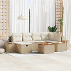 Beige / Crèmewit / met tafel