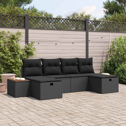 Tuin Sofa Set 6 St Poly Rattan