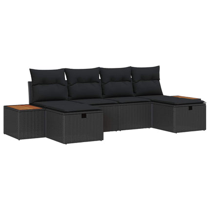 Tuin Sofa Set 6 St Poly Rattan