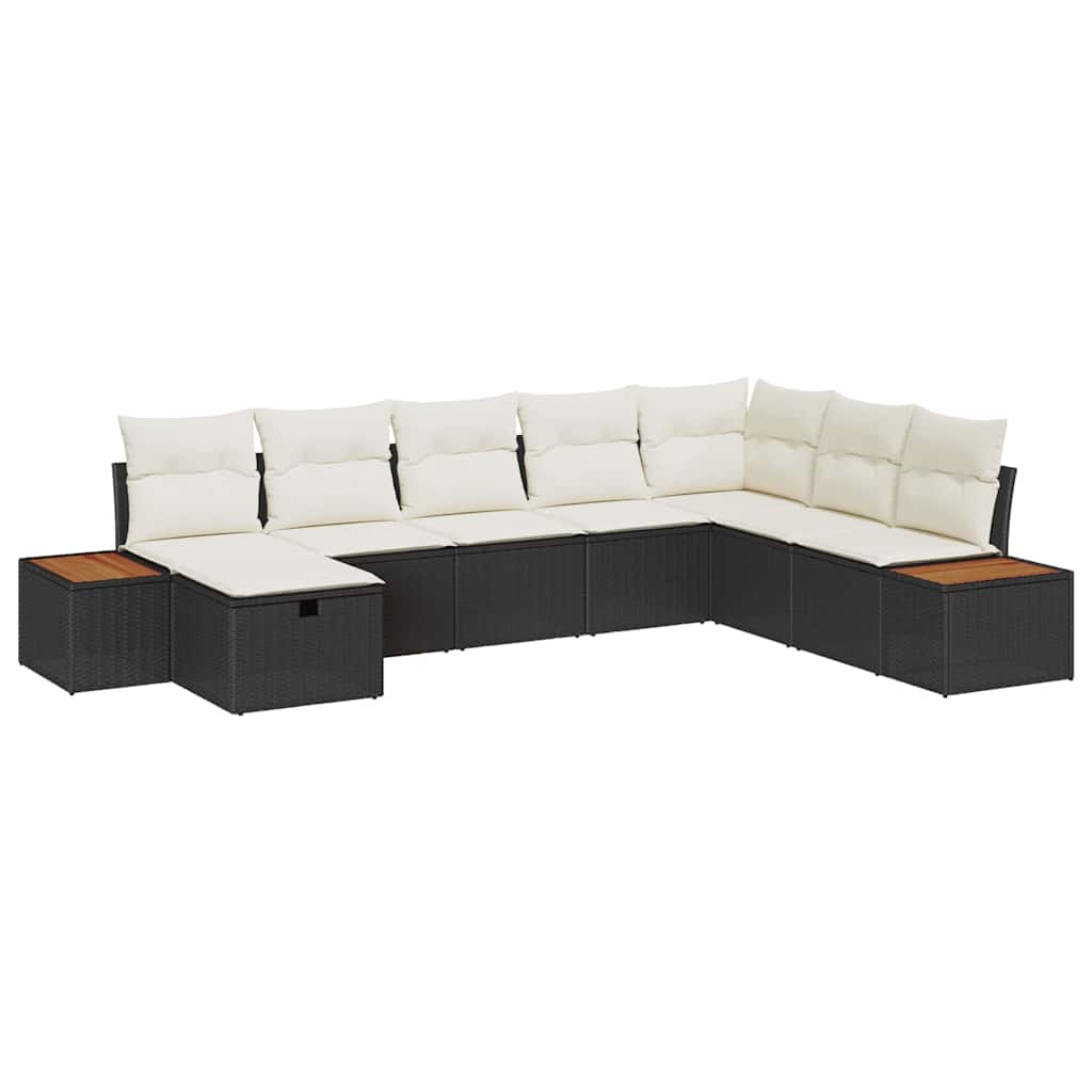 Tuin Sofa Set Met Kussen Met Opslag Poly Rattan