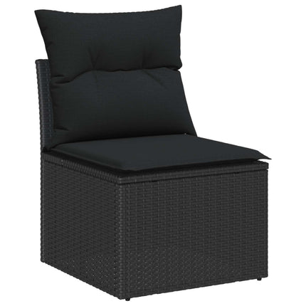 Tuin Sofa Set Met Kussen Met Opslag Poly Rattan