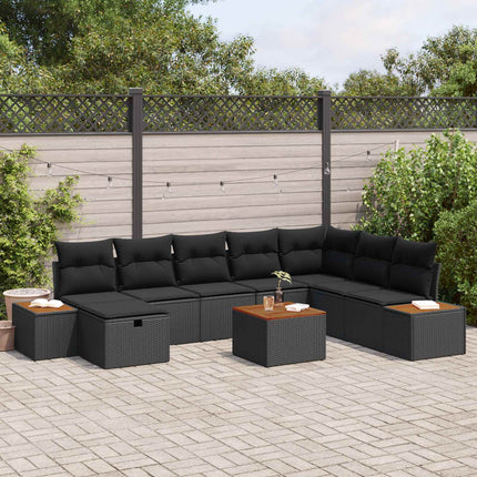 Tuin Sofa Set Met Kussen Met Opslag Poly Rattan