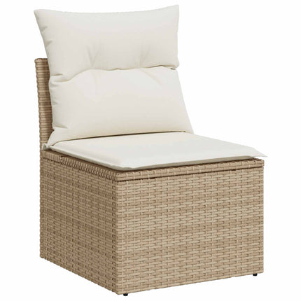 Tuinbankenset Met Kussen 11 Pcs Beige En Crème
