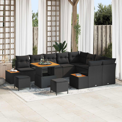 Tuinbankenset Met Kussen 12 Pcs En Crème