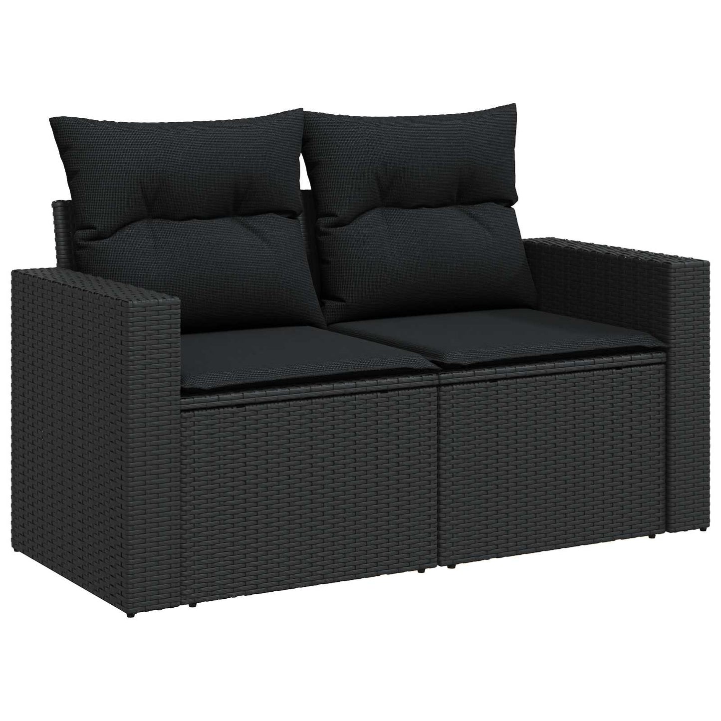 Tuin Sofa Set Met Kussen 8 Pcs Poly Rattan