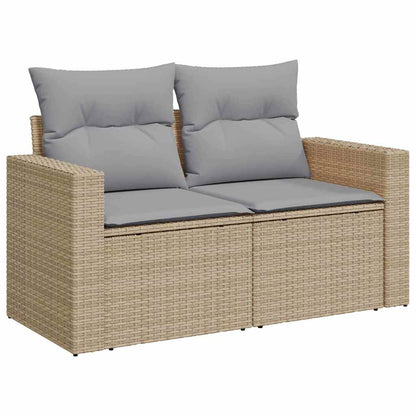 Tuin Sofa Set Met Kussen Met Opslag 10 Pcs