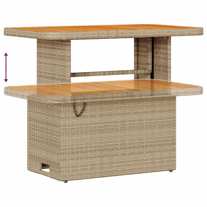 Tuin Sofa Set Met Kussen Met Opslag 10 Pcs