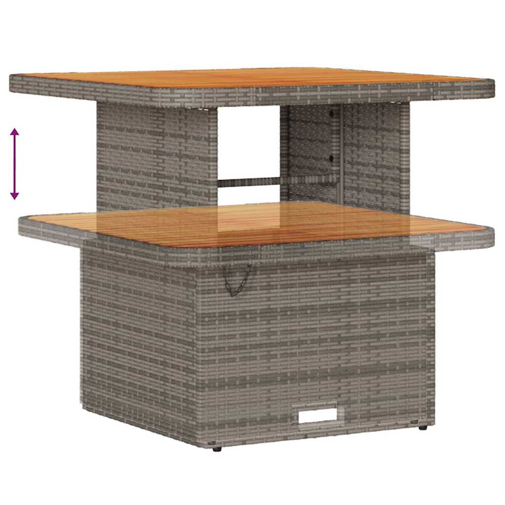 Tuin Sofa Set Met Kussen Met Opslag 8 Pcs Poly Rattan
