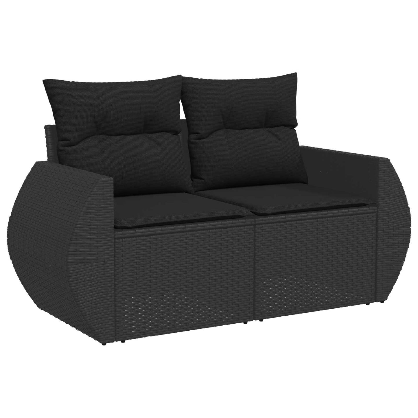 Tuin Sofa Set Met Kussen Met Opslag 10 Pcs Poly Rattan