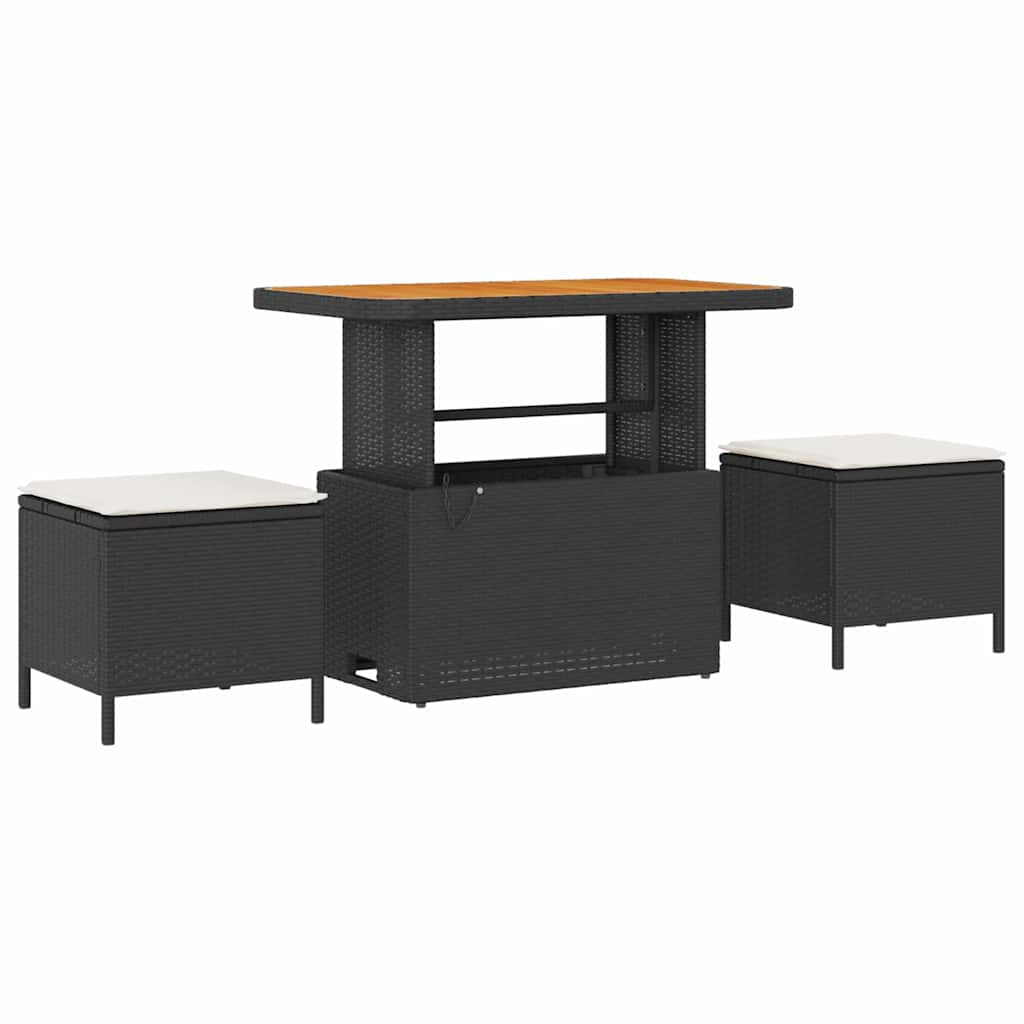 Tuin Sofa Set Met Kussen Met Opslag 12 Pcs En Crème