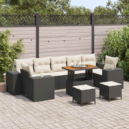 Tuin Sofa Set Met Kussen Met Opslag Met Kussen 10 Pcs