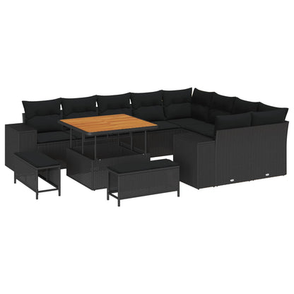 Tuin Sofa Set Met Kussen Met Opslag Met Kussen 12 Pcs