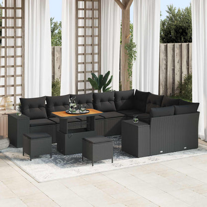 Tuin Sofa Set Met Kussen Met Opslag Met Kussen 12 Pcs