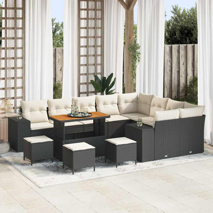 Tuin Sofa Set Met Kussen Met Opslag Met Kussen 12 Pcs
