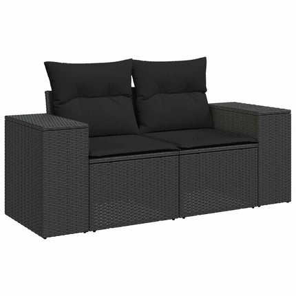 Tuin Sofa Set Met Kussen 13 Pcs Poly Rattan