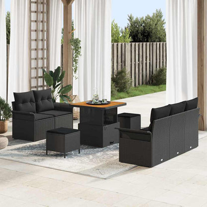 Tuin Sofa Set Met Kussen Met Opslag 8 Pcs