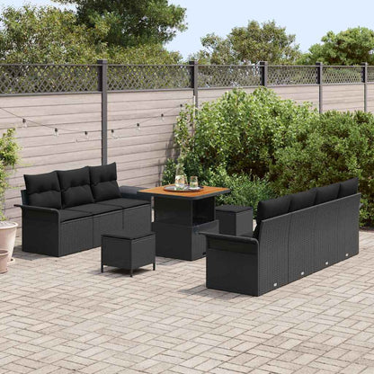Tuin Sofa Set Met Kussen Met Opslag Met Kussen 10 Pcs