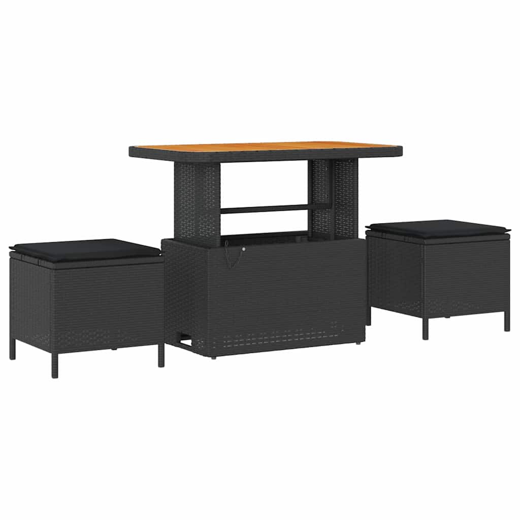 Tuin Sofa Set Met Kussen Met Opslag 10 Pcs
