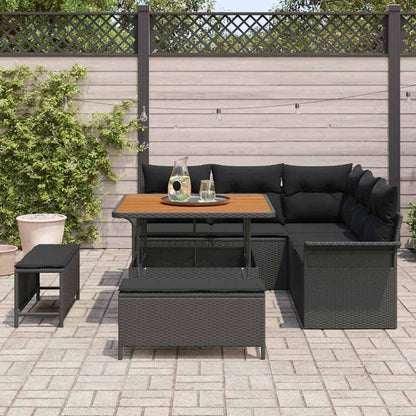Tuin Sofa Set Met Kussen Met Opslag Met Kussen 8 Pcs