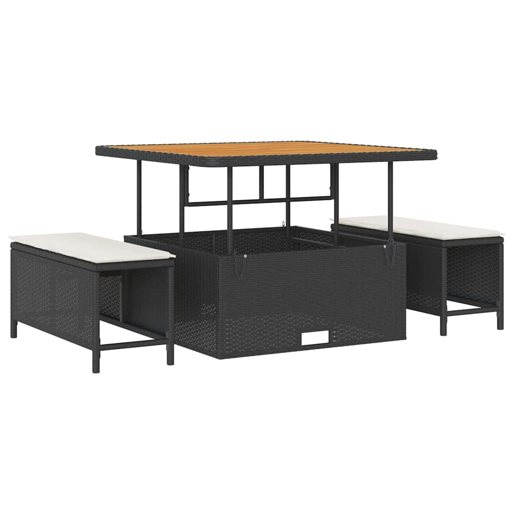 Tuin Sofa Set Met Kussen Met Opslag 9 Pcs