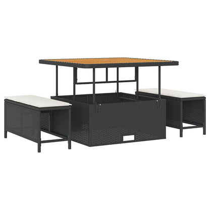 Tuin Sofa Set Met Kussen Met Opslag 9 Pcs