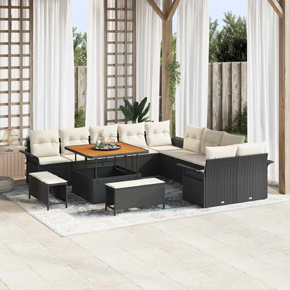 Tuin Sofa Set Met Kussen Met Opslag 13 Pcs