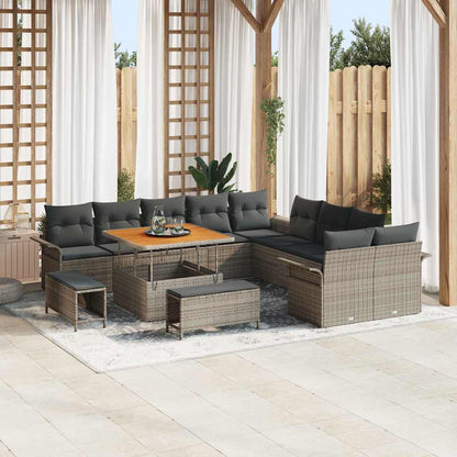 Tuin Sofa Set Met Kussen Met Opslag 13 Pcs