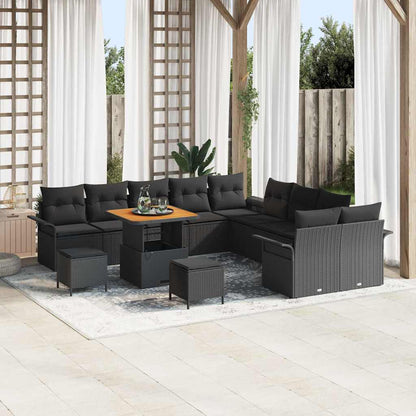 Tuin Sofa Set Met Kussen Met Opslag 13 Pcs