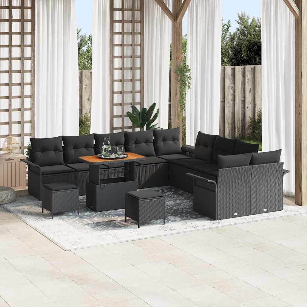 Tuin Sofa Set Met Kussen Met Opslag 13 Pcs