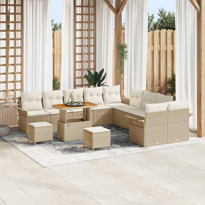 Tuin Sofa Set Met Kussen Met Opslag 13 Pcs