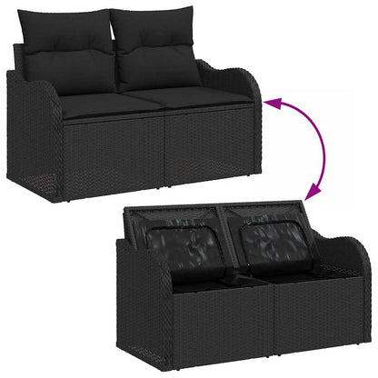 Tuin Sofa Set Met Kussen Met Opslag 10 Pcs