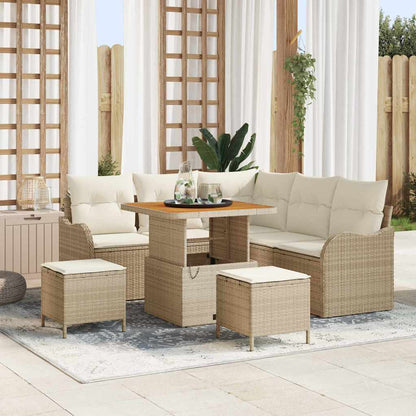 Tuin Sofa Set Met Kussen Met Opslag Met Kussen 8 Pcs