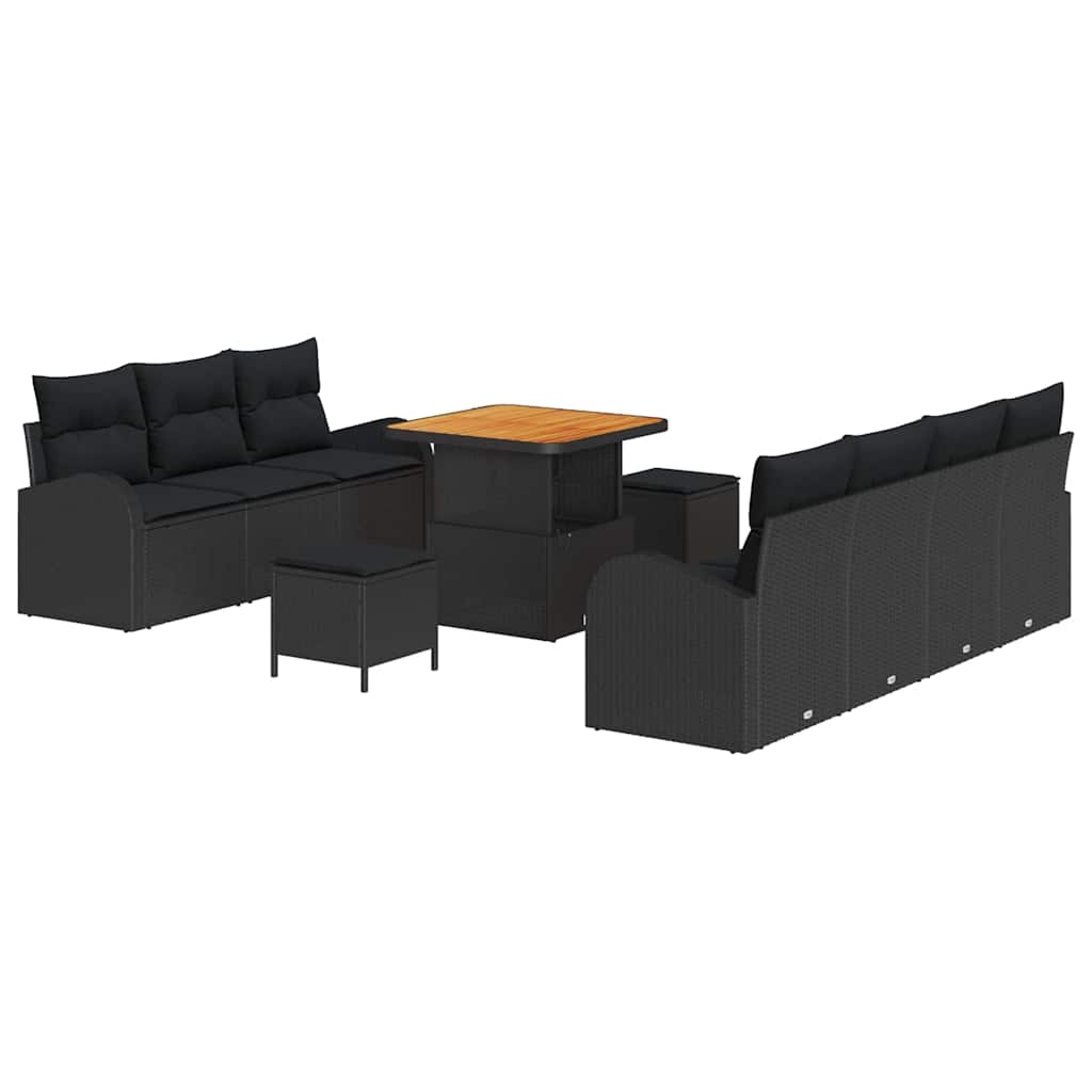 Tuin Sofa Set Met Kussen Met Opslag Met Kussen 10 Pcs