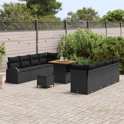 Tuin Sofa Set Met Kussen Met Opslag 11 Pcs