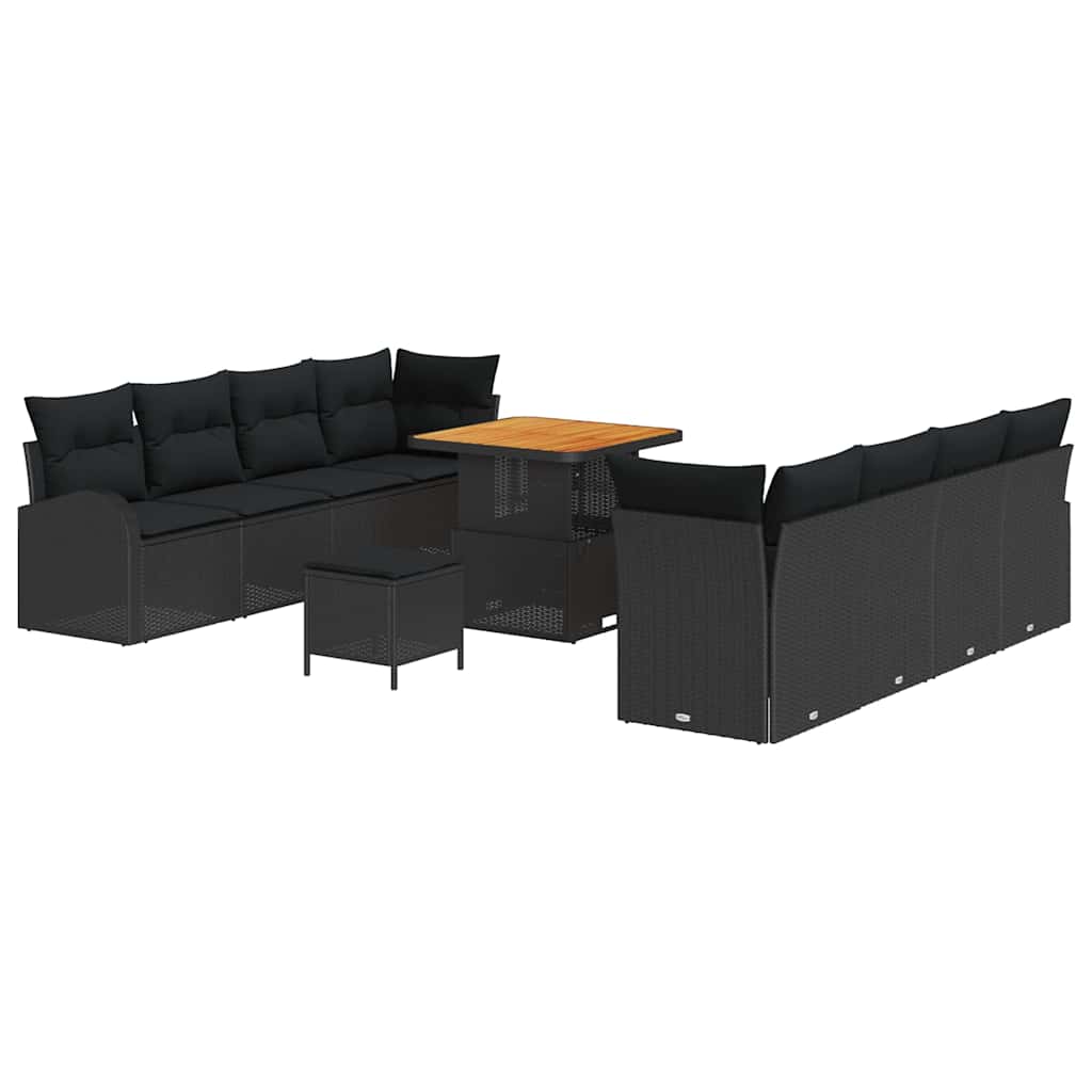 Tuin Sofa Set Met Kussen Met Opslag 11 Pcs