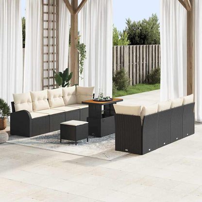 Tuin Sofa Set Met Kussen Met Opslag 11 Pcs
